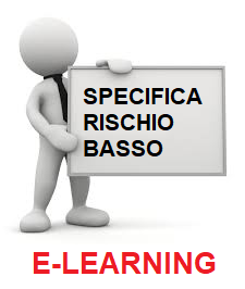 FORMAZIONE SPECIFICA RISCHIO BASSO PER LAVORATORI MODALITA’ E-LEARNING – 4 ORE